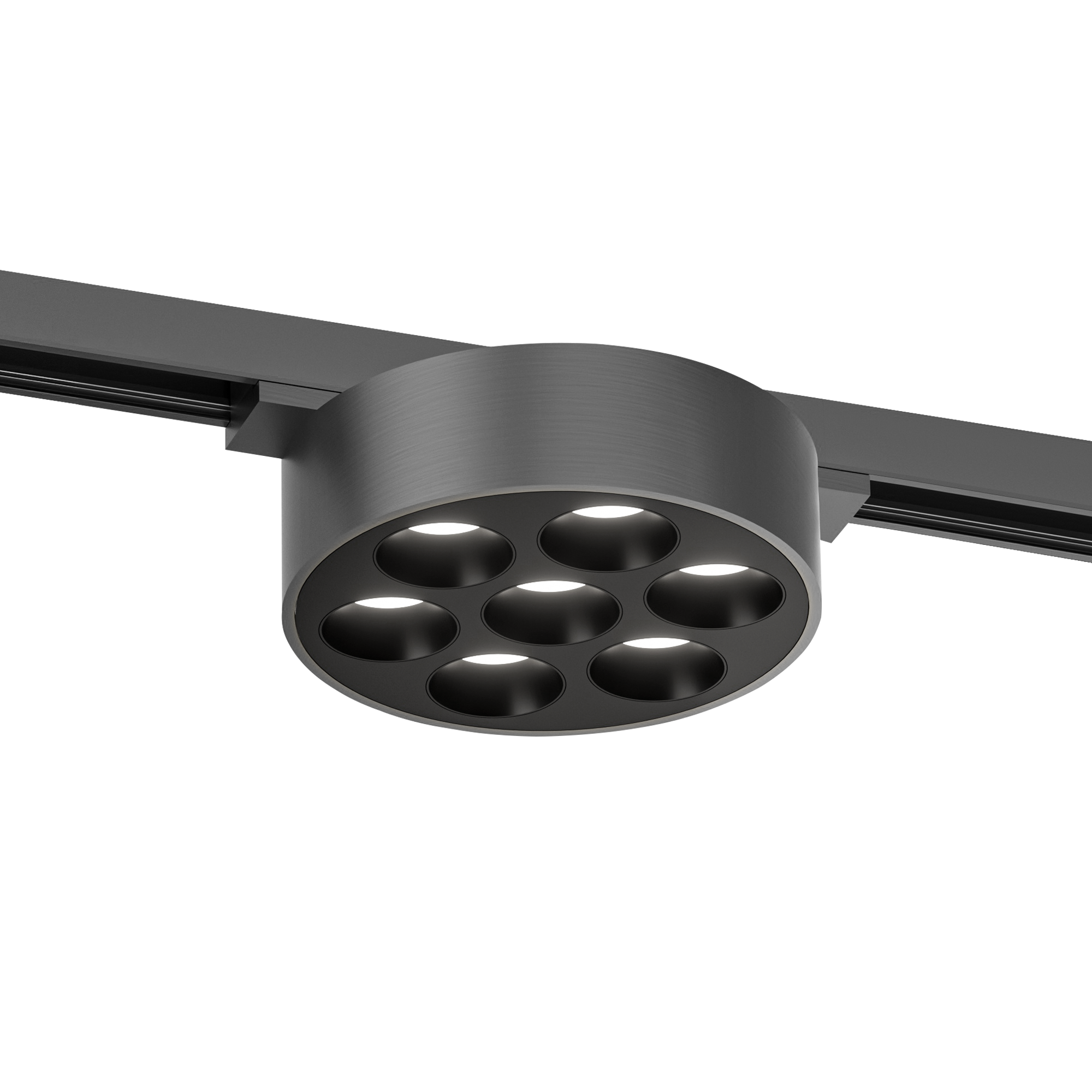 MATRIX ROUND RETRO 8W BLACK METAL