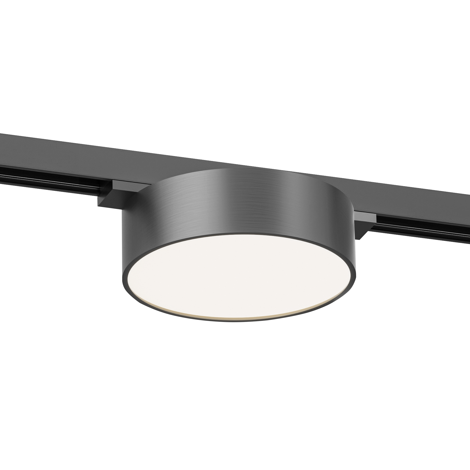 ROUND MAGNET RETRO 8W BLACK METAL