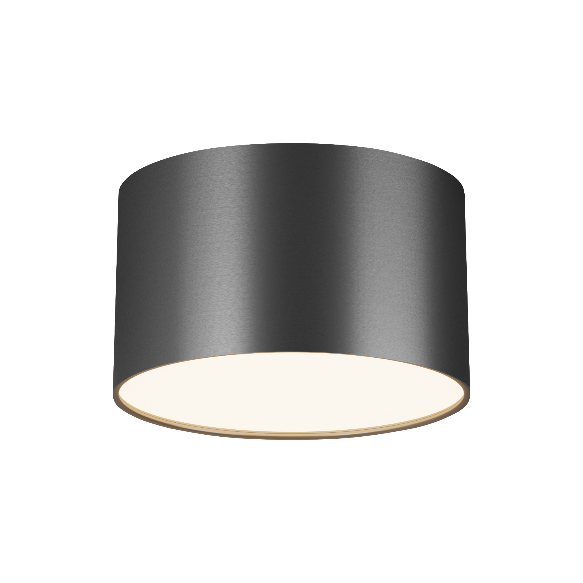 ROUND RETRO 10W BLACK METAL