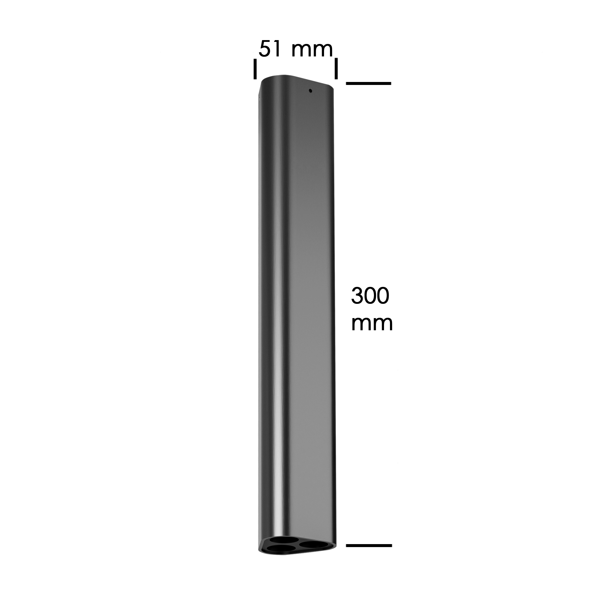 SLIM RETRO GRANDE BLACK METAL medidas