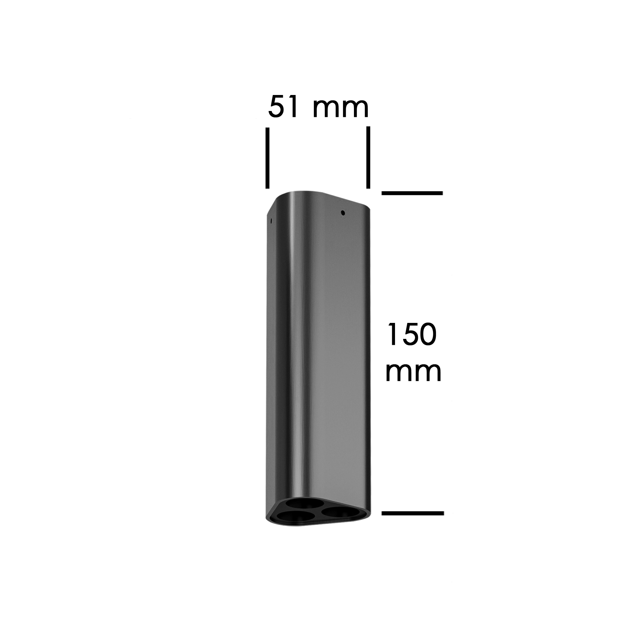 SLIM RETRO PEQ BLACK METAL medidas
